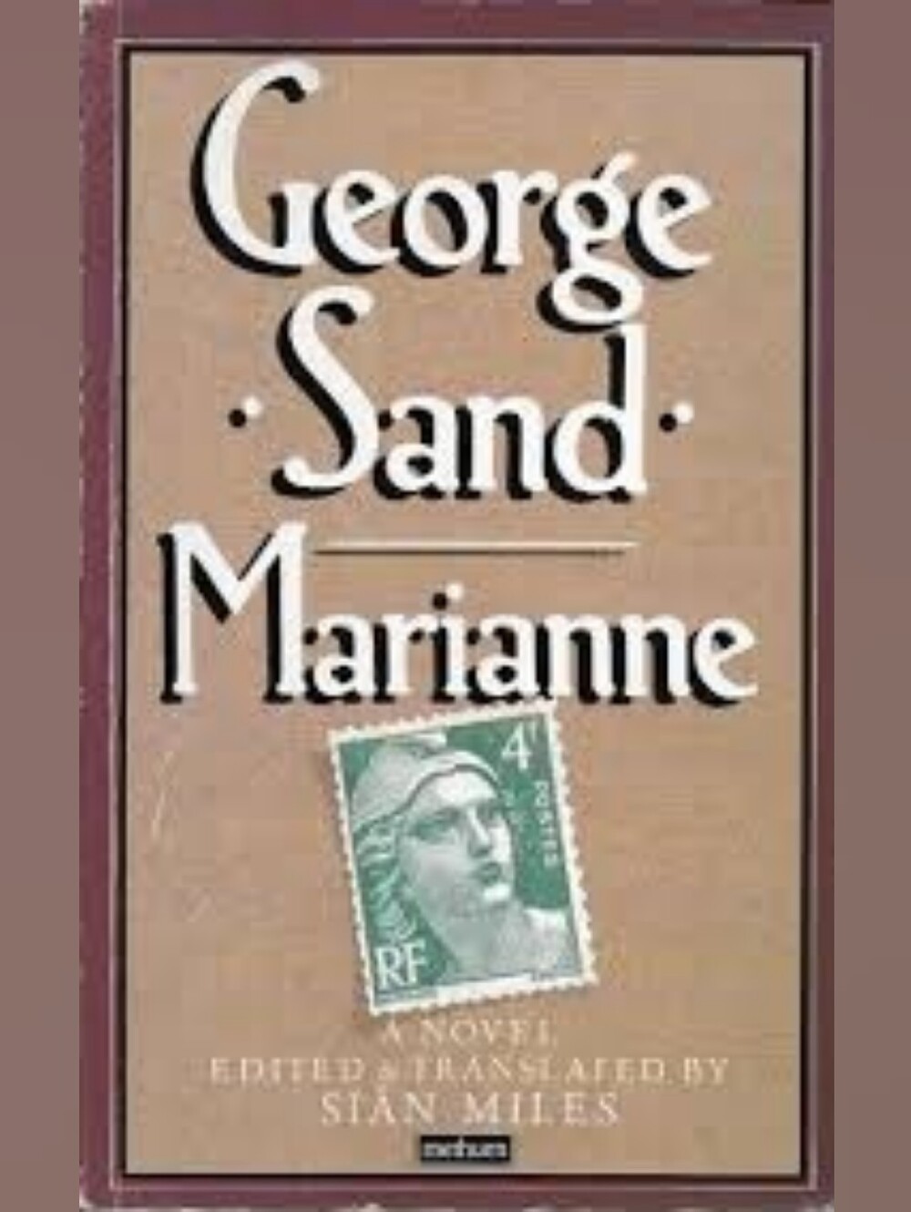George Sand — Marianne — 1987 Methuen Paperback